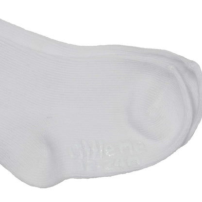 Little Me - Calcetines para bebé (20 pares, 0-12/12-24 meses), color blanco