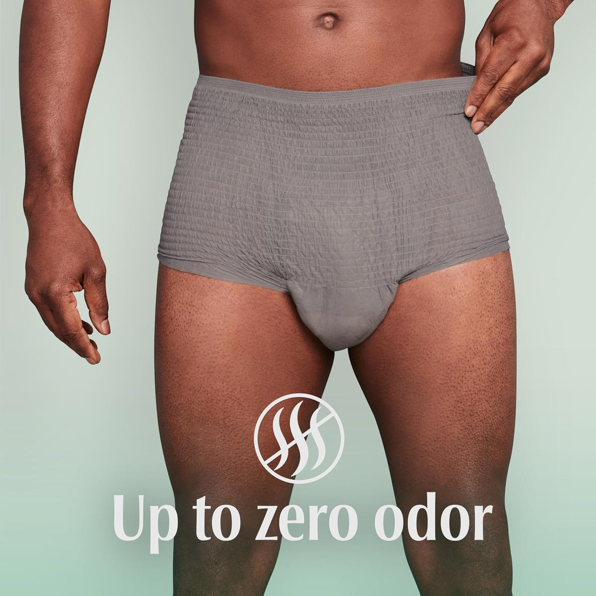 Depend FIT-FLEX Incontinence Underwear for Men, Maximum Absorbency, XL, Gray (Packaging may vary)