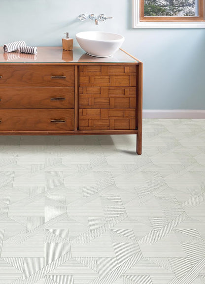 FloorPops FP4948 - Azulejos de piso neutros de 12 x 12 pulgadas