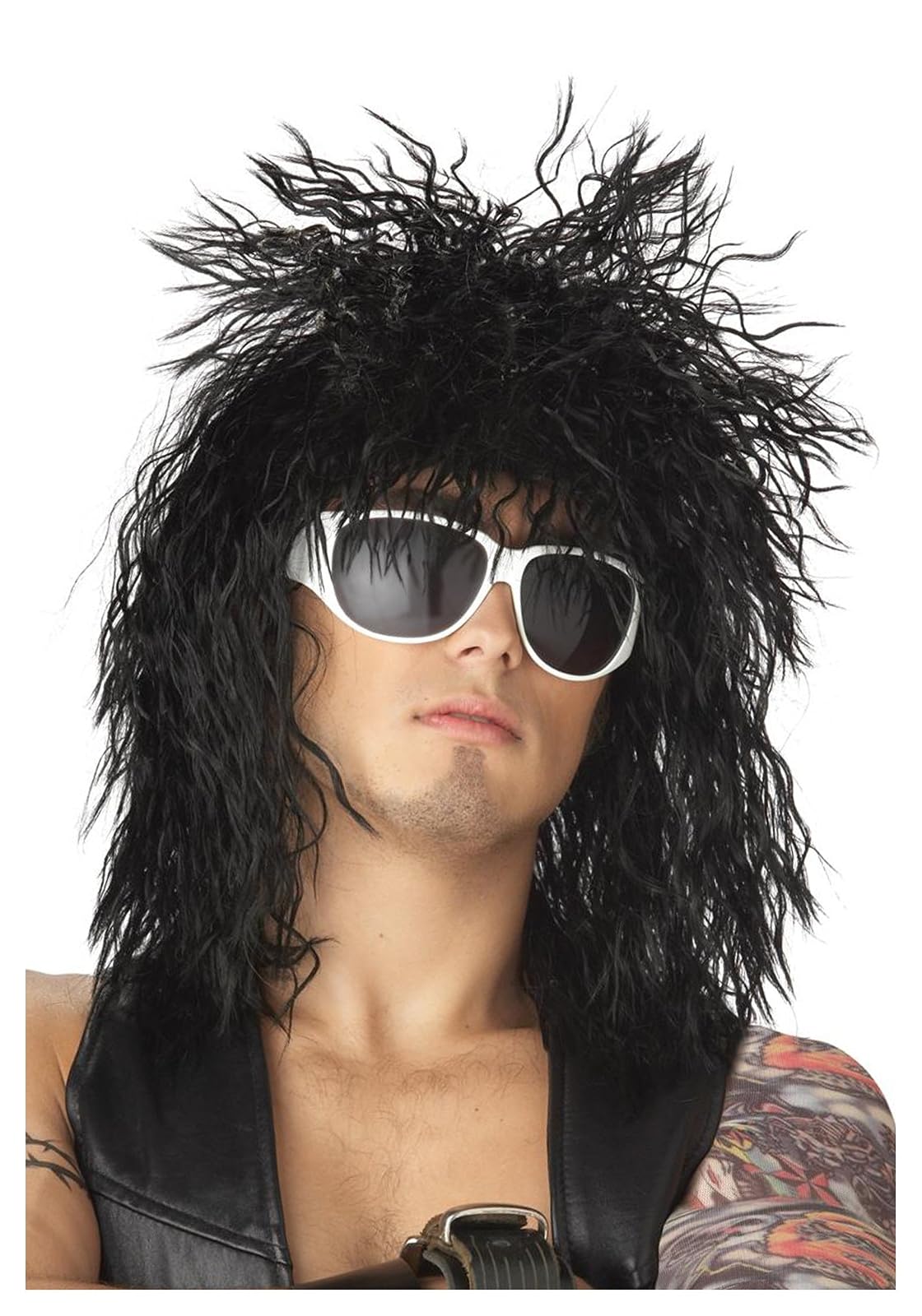 California Costumes Rocking Dude - Peluca, Negro -