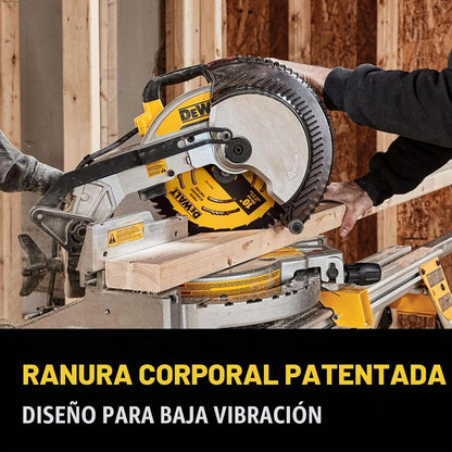 DEWALT Hoja de sierra de inglete de 10 pulgadas, 2 unidades, 40T y 60T Combo de uso general (DWA110CMB)