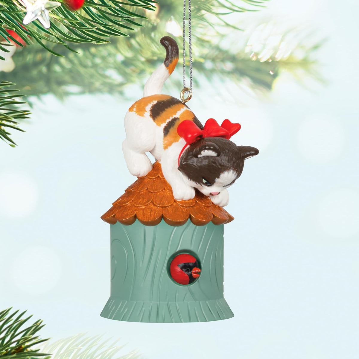 Hallmark - Adorno navideño de Recuerdo 2024, Gatitos traviesos, Regalos para Amantes de los Animales