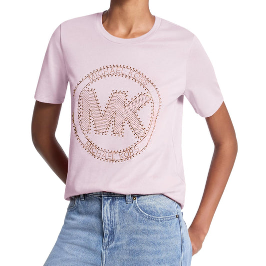 Michael Kors - Playera para Mujer con Logotipo de imitación Circular