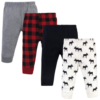 Hudson Baby Pantalones y Leggings de Algodón para Bebé Niña - 3 Años - Alce grande