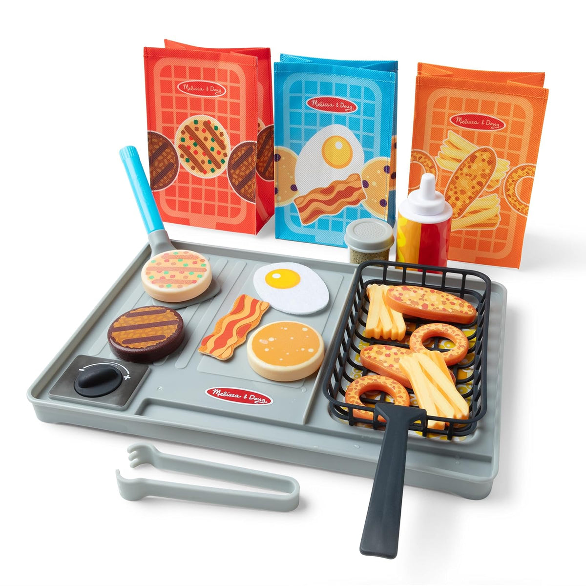 Melissa & Doug Water Wow! Set de Juego de Cocina: Juego de Comida de Juguete Que Cambia de Color, 27 Piezas - 6074893 - Manualidades Niños - Regalo Niño 3 años + - Accesorios Cocinita Infantil