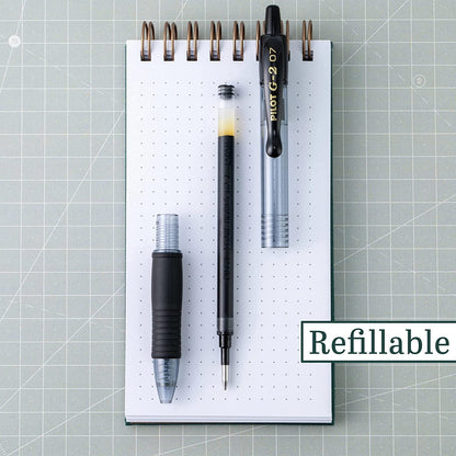 PILOT G2 Premium - Bolígrafos de gel recargables y retráctiles, punta fina de 0,7 mm, 6 bolígrafos negros y 4 azules, paquete de 10