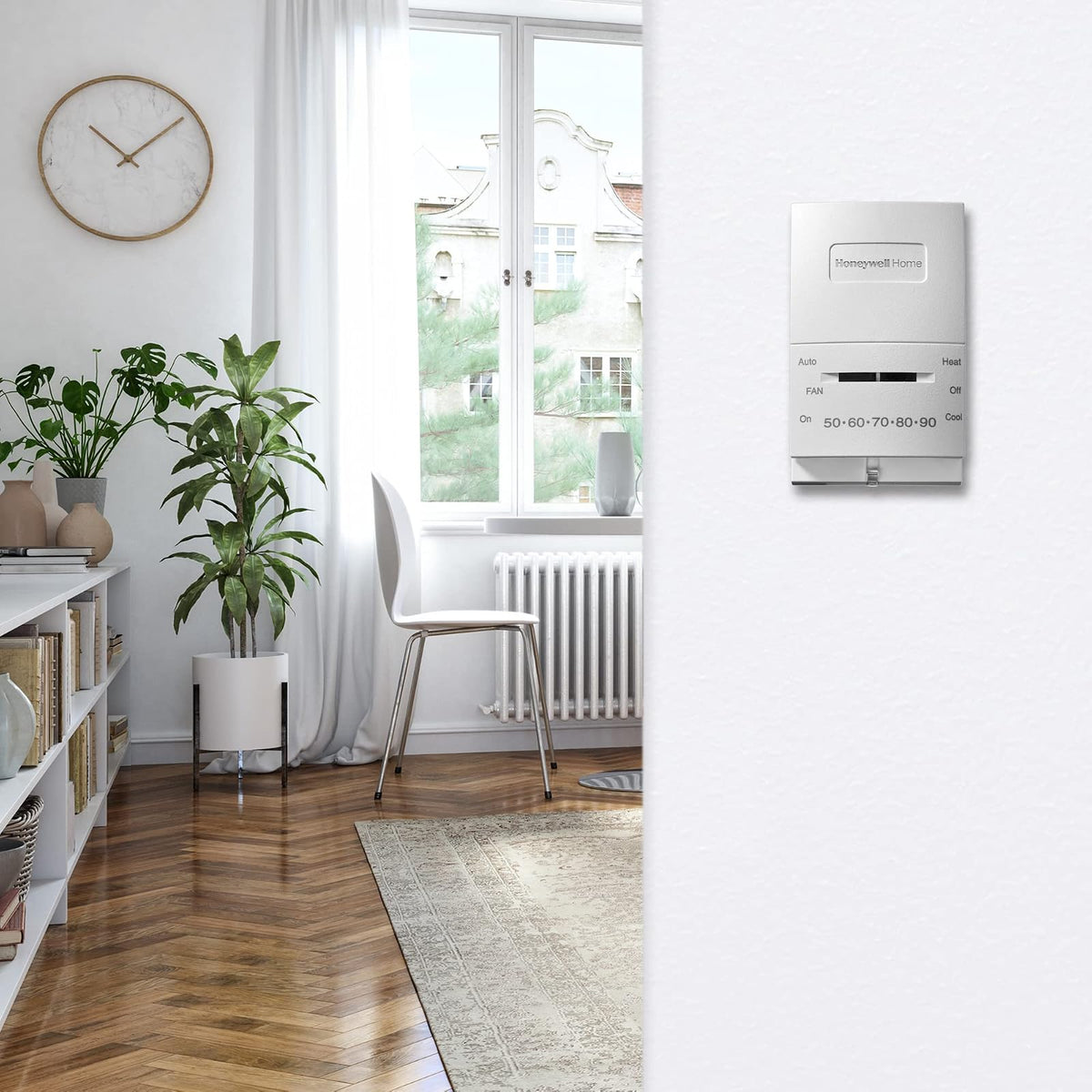 Honeywell Home CT51N Termostato manual estándar de calor/frío