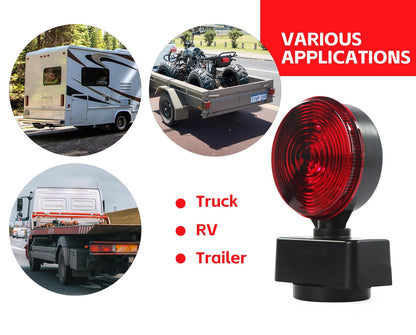 Maxxhaul Juego de Luces LED Magnéticas para Remolque DOT, Freno, Giro y Estacionamiento 50871