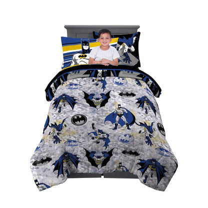 Franco Pokémon Juego de Ropa de Cama, 7 Piezas, Tamaño Matrimonial - Twin - Azul