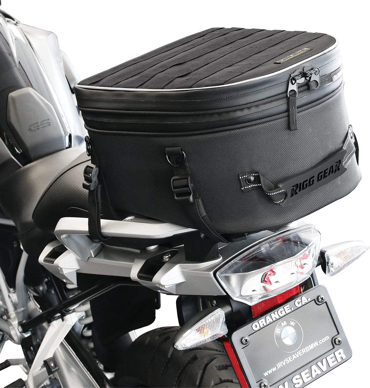 Nelson-Rigg Trails End Adventure Bolsa de Cola para Motocicleta RG-1055, Negra