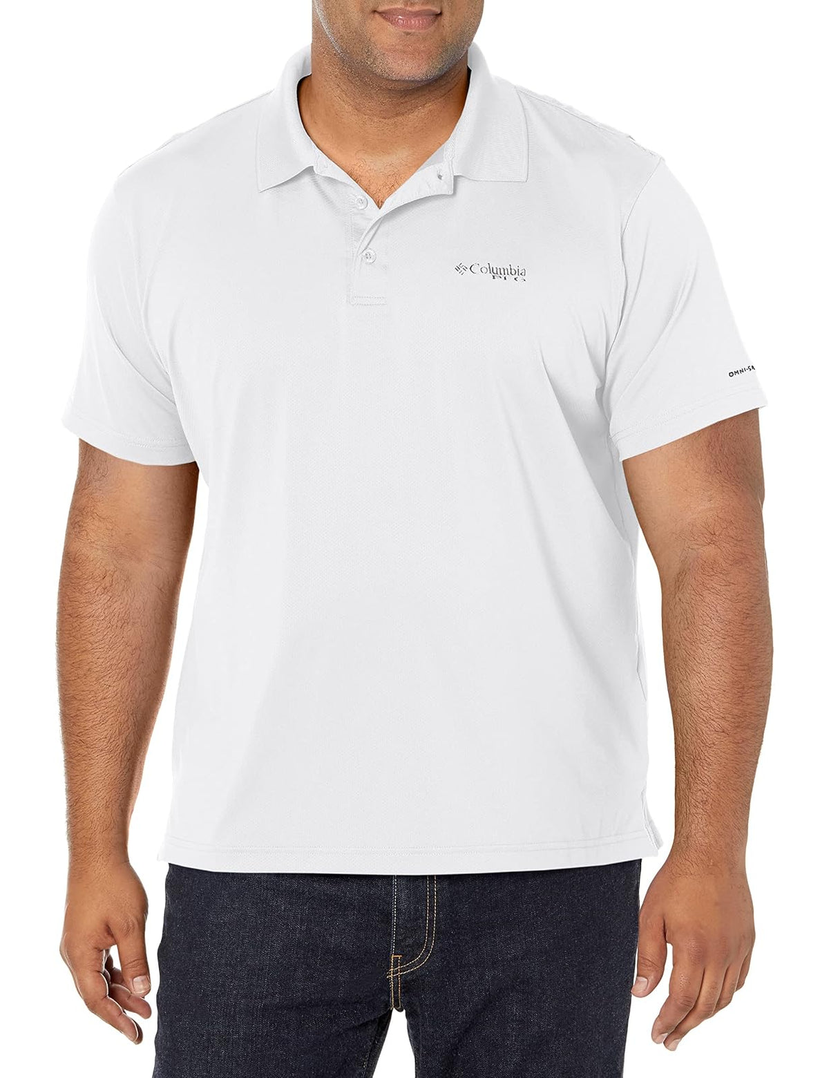 Columbia Low Drag Offshore Polo para Hombre - Blanco - G