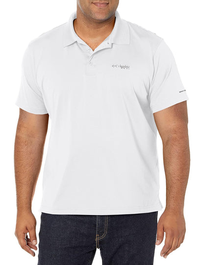 Columbia Low Drag Offshore Polo para Hombre - Blanco - G