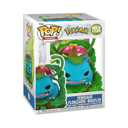 Funko Pop! Premium: Pokemon - Venusaur | Mercancía Oficial - Figura de Vinilo Coleccionable para Decoración - Regalo de Cumpleaños para Fans