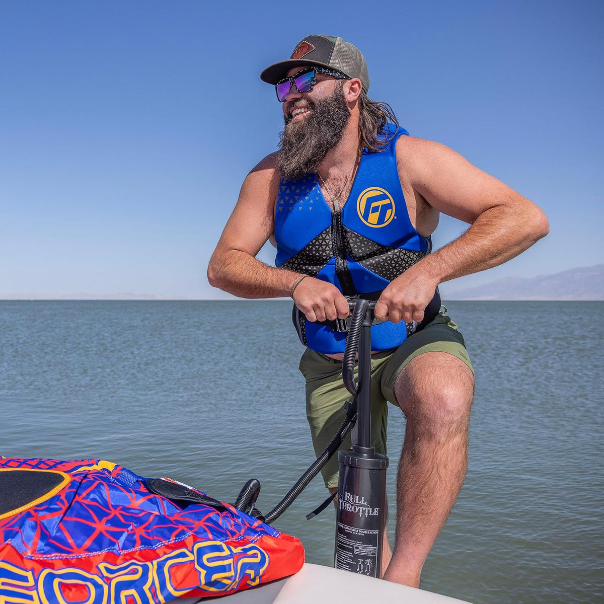 Full Throttle Adult Rapid Dry Flex Back Life