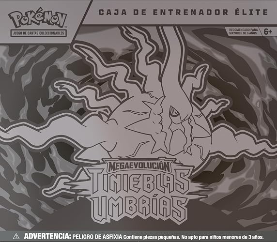 Pokémon Caja de Entrenador Élite de Megaevolución-Tinieblas Umbrías de JCC (Producto EN ESPAÑOL Latino)
