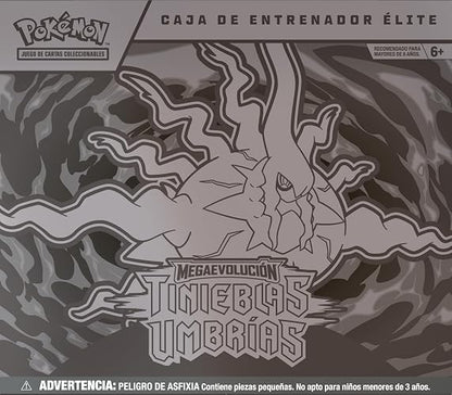 Pokémon Caja de Entrenador Élite de Megaevolución-Tinieblas Umbrías de JCC (Producto EN ESPAÑOL Latino)