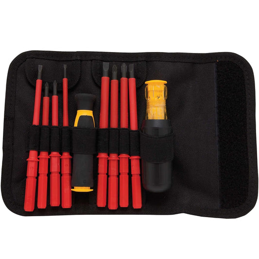 DEWALT Juego De Destornilladores Con Puntas Intercambiables Magnéticas Tipo Phillips Y Plano Mango Ergonómico Alta Resistencia DWHT66417