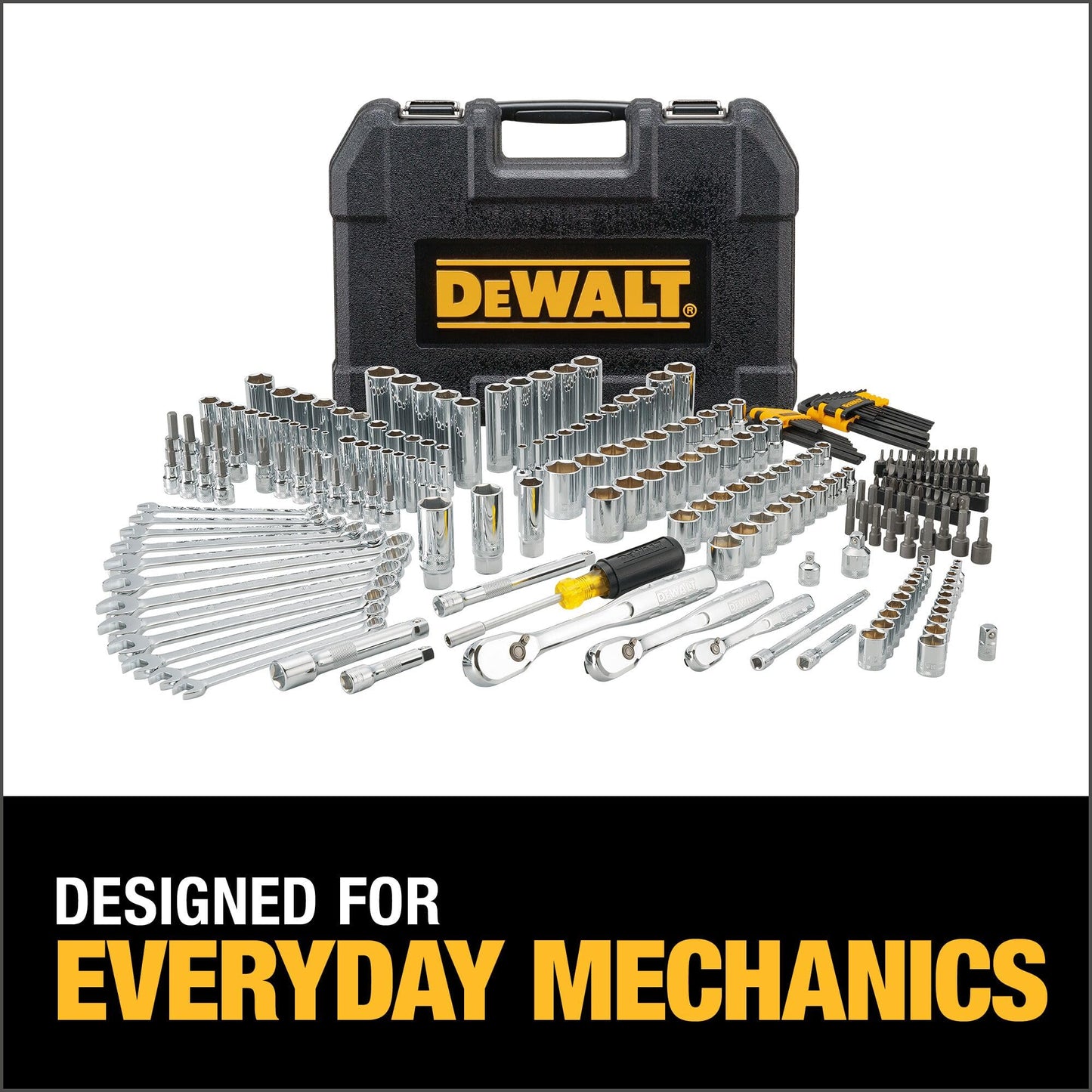DEWALT Juego de herramientas mecánicas 247 Piezas DWMT81535
