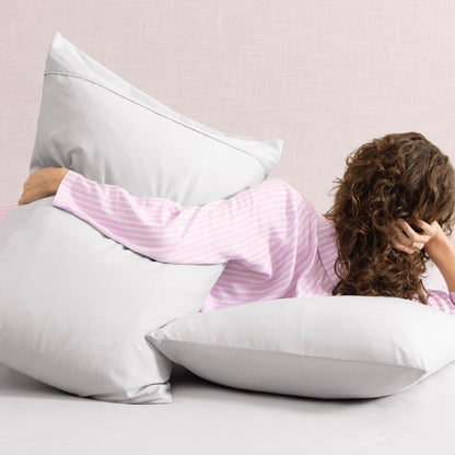UGG - Juego de sábanas Queen de 4 Piezas de Lujo con Bolsillos Profundos y 2 Fundas de Almohada, hipoalergénicas, Lavables a máquina, Suave, Ligero, para recámara, Queen, Gris Piedra (Hedi)