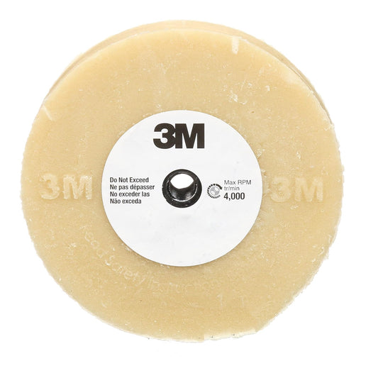 3M Stripe Off Wheel Rueda Removedora de Calcomanías 07499, 4 in x 5/8 in, Beige