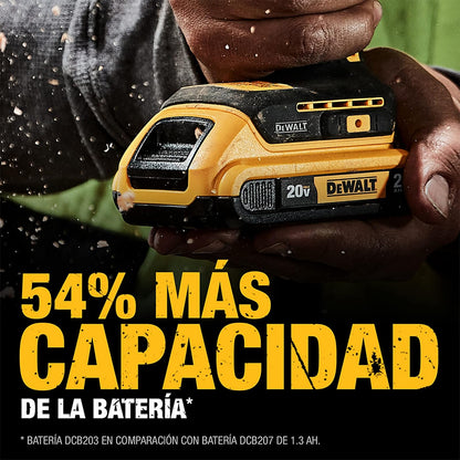 DEWALT Taladro Inalámbrico 1/2" 20V con Caja de Herramientas, DCD7781D2 | Taladro Percutor Atornillador de 1/2" (13mm), Incluye Caja para Herramientas, 20V