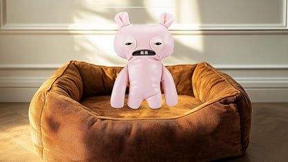S001-FUGGLER-BUTT Ugly Pets 9"-Series 1-Plush 2PK(Squidge - Hairless Rat and Reek-O - Black Cat)-Window BOX-12PCS/CTN
