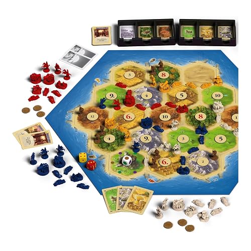 Catan: Mercaderes y Bárbaros en Español, Juego de Mesa, Devir
