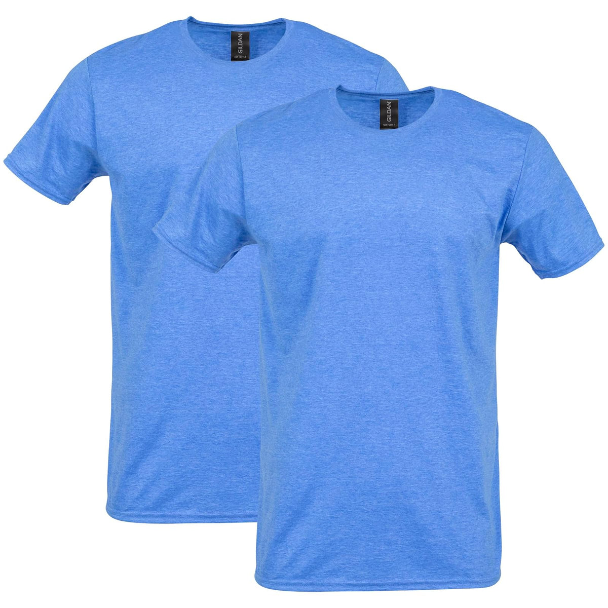Gildan Softstyle Camiseta de Algodón para Hombre, Estilo G64000 - Azul - M