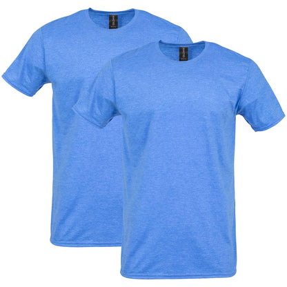 Gildan Softstyle Camiseta de Algodón para Hombre, Estilo G64000 - Azul - M