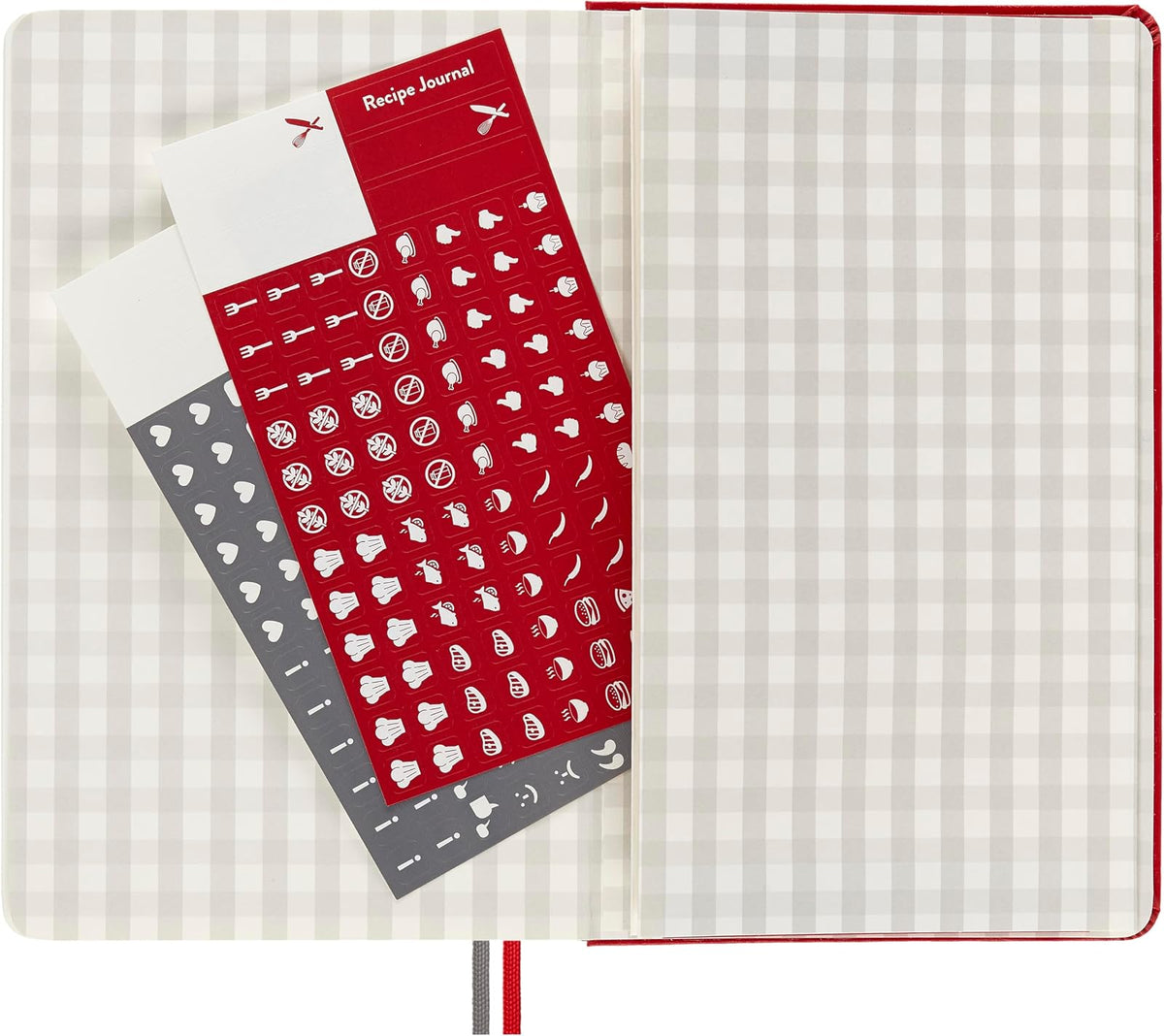 Moleskine Box Set Recipe Journal Grande Pasta Dura