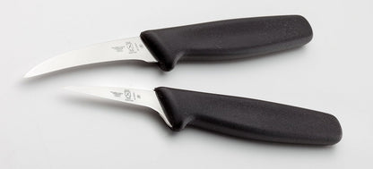 Mercer Culinary Juego de cuchillos para tallar frutas tailandesas, 2 pulgadas y 2.5 pulgadas, negro