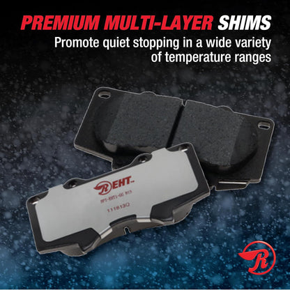 Raybestos Premium Raybestos Element3 EHT™ Juego de pastillas de freno | Sustituye a 32006166 32006167 26296AE160 26296FE020 26296FE080 26296FE081 26296FG010 26296SA000 26296SA020 BP929292987-1702