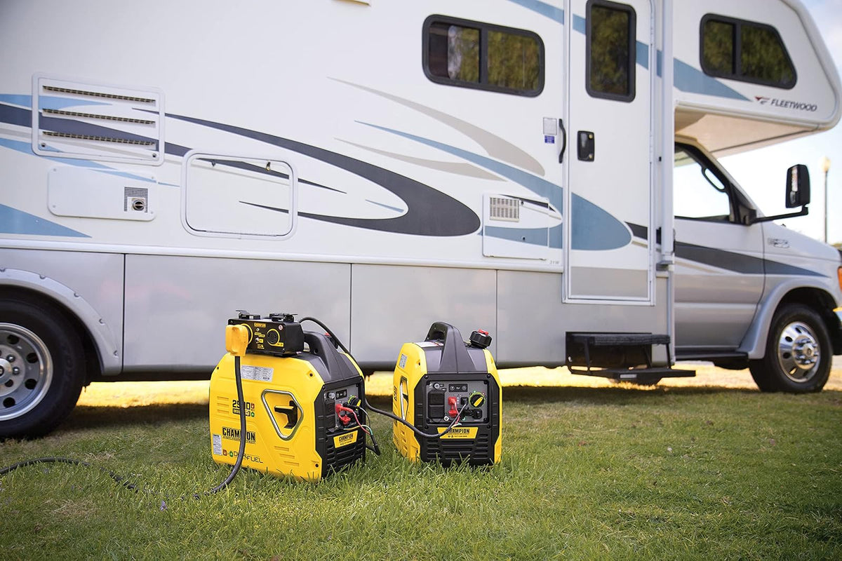 Champion Power Equipment 100740 Kit paralelo de 30 amperios ParaLINK para conectar dos generadores inversores de 2000 a 3000 vatios, listos para RV
