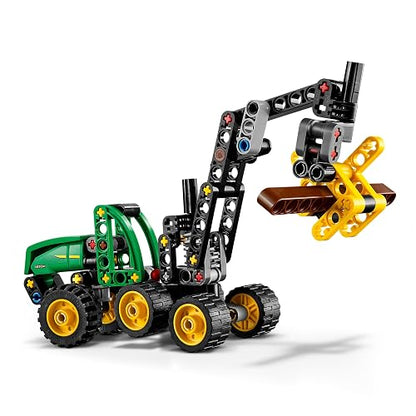 LEGO Technic Cosechadora con Ruedas John Deere 1470H – Pluma Giratoria, Garra y Tronco – Juguete de Construcción – Vehículo para Regalar a Niños y Niñas de 7 Años o Más – 42218