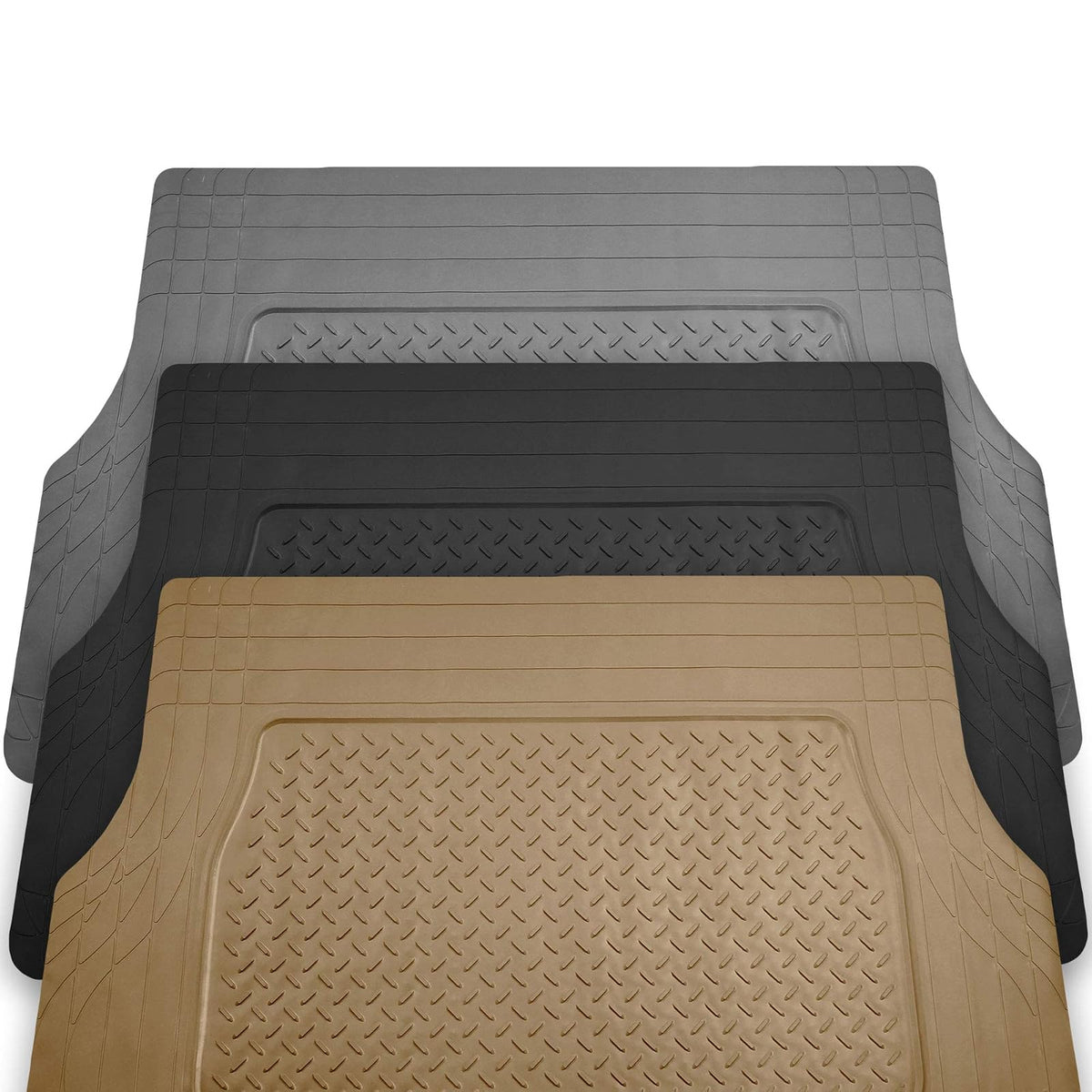 FH GROUP F16401BLACK Black Trimmable Cargo Mat/Trunk Liner (Premium Quality Trimmable Cargo Mat/Trunk Liner)