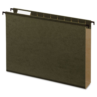 Pendaflex SureHook - Carpetas colgantes reforzadas de gran capacidad, tamaño carta, color verde, 20 por caja (6152 x 2)