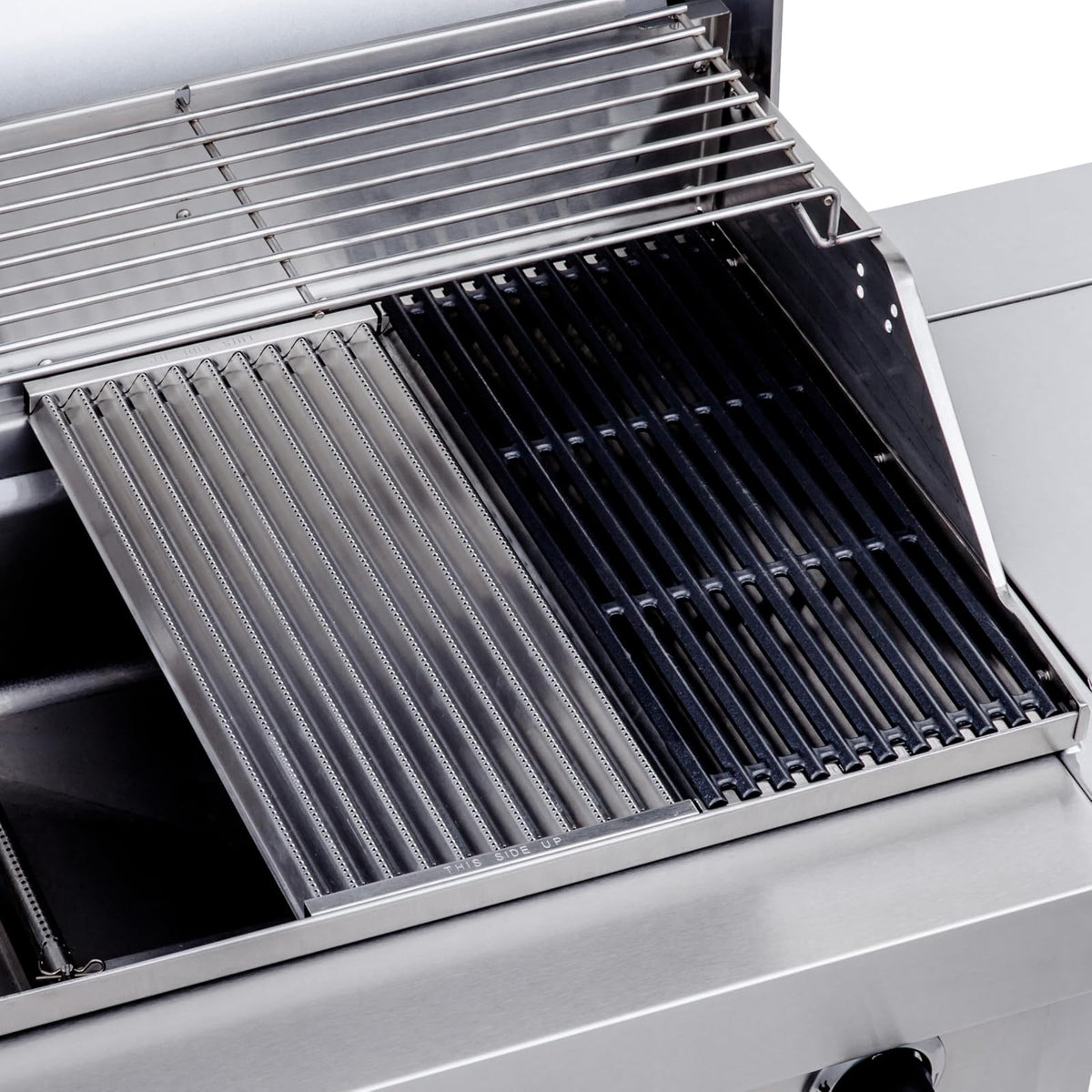 Char-Broil 3297527R04 Rejilla y emisor de Infrarrojos TRU-Serie Profesional, Firma/Comercial, Paquete de 1, Gris