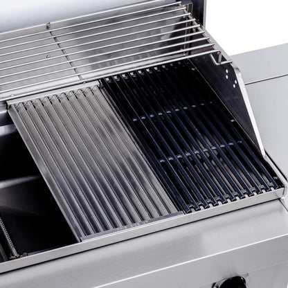 Char-Broil 3297527R04 Rejilla y emisor de Infrarrojos TRU-Serie Profesional, Firma/Comercial, Paquete de 1, Gris