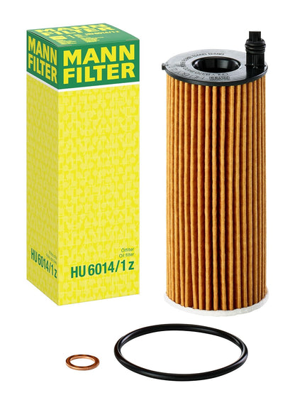 Mann-Filter Filtro de Aceite HU 6014/1 Z para Automóviles y Furgonetas