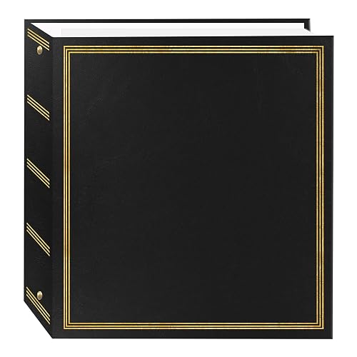 Pioneer álbumes de Fotos TR-100/BK magnético 3-Aros 100 páginas álbum de Fotos, Negro, Tradicional, Negro, 1, 1