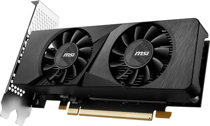 Tarjeta Gráfica Gaming MSI GeForce RTX 3050 LP 6G OC 6GB GDDR6, 96-bit,PCIe Gen 4, HDMI/DP, Boost Clock 1492 MHz