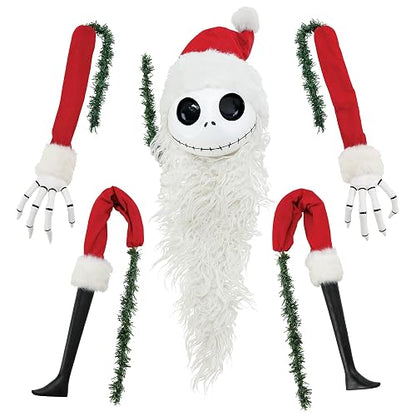 Department 56 Possible Dreams Disney The Nightmare Before Christmas - Juego de Punta de árbol Santa Jack, 12 Pulgadas, Multicolor