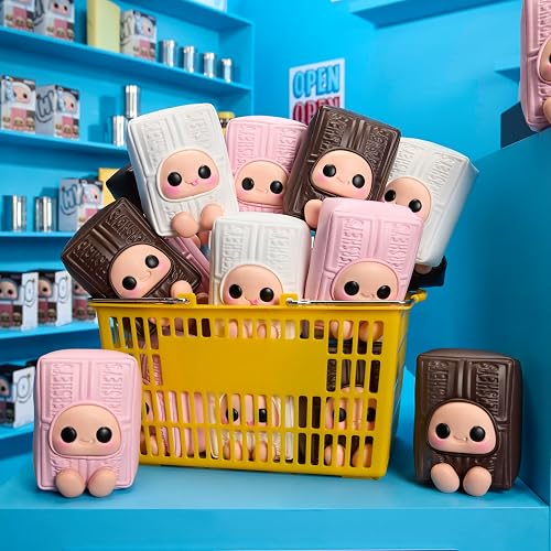 Hyojo, Hershey's Series Blind Box Collectible Plush, Juguete Coleccionable, Peluche Sorpresa, Caja Misteriosa, 1 Pieza