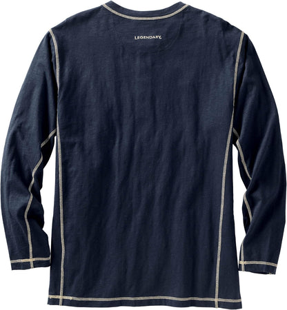 Legendary Whitetails Maverick Slub Henley Camisa De Manga Larga para Hombre