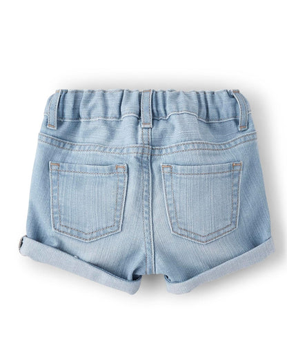 The Children's Place - Pantalones Cortos de Mezclilla para bebés y niños pequeños, Color Lirio