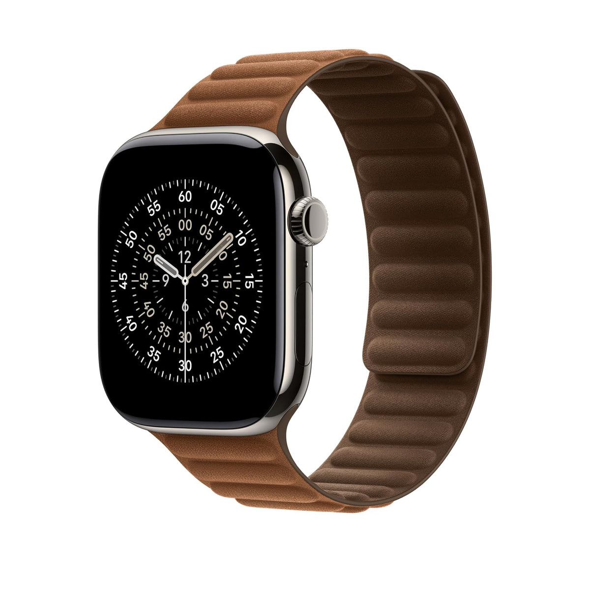 Apple Watch Band - Magnetic Link - 46 mm - Caramelo - S/M