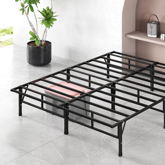 Zinus Smartbase Base para Cama con Patas de Acero - Borde Cuadrado - Matrimonial