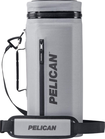 Pelican Dayventure - Enfriador Suave con Honda, Capacidad de 12 latas o 4 Botellas de Vino con Hielo, Resistente al Agua, Carcasa Exterior a Prueba de desgarros, Correa de Hombro Acolchada