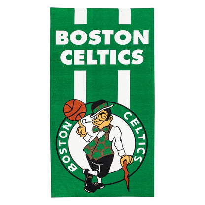The Northwest Company Toalla de Playa con Licencia Oficial de la NBA Zone Read, 76 x 152 cm, Multicolor - Boston Celtics