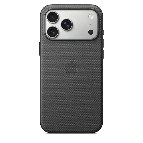 Apple Funda de TechWoven con MagSafe para el iPhone 17 Pro MAX – Negro ​​​​​​​
